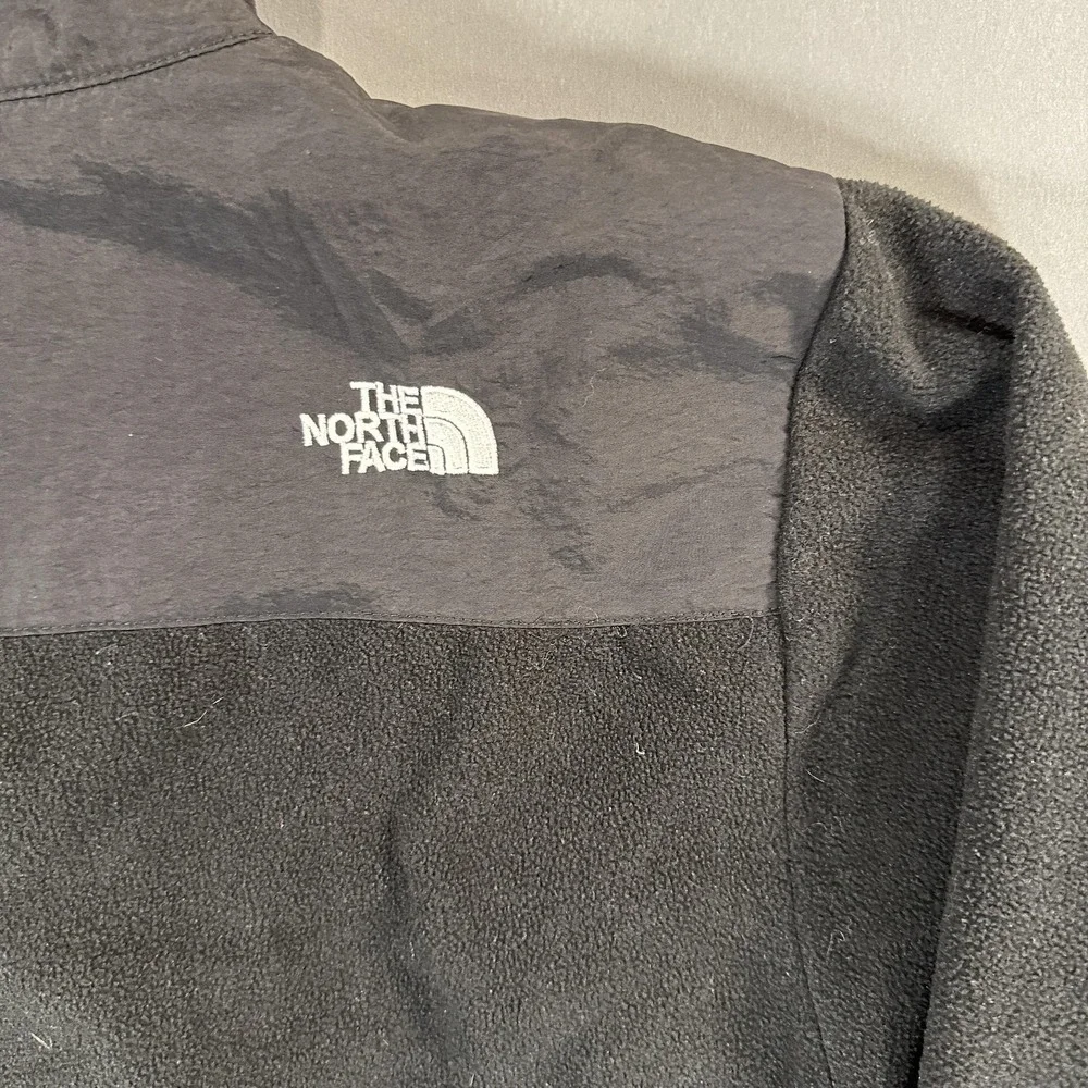 The North Face Jacket Mens Small Black Apex 800 Fleece Full Zip Softshell